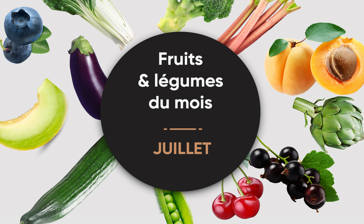 Fruits et légumes juillet